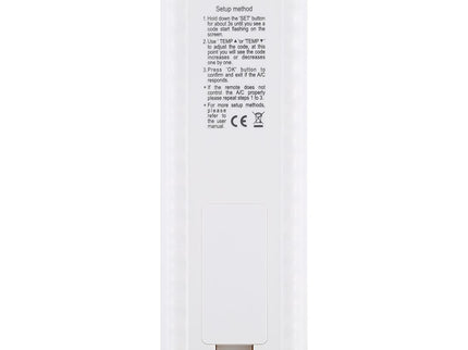 Universal A / C Remote Controller With Flashlight - Chunghop-1915197922778157060