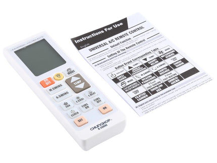Universal A / C Remote Controller With Flashlight - Chunghop-1915197922778157062