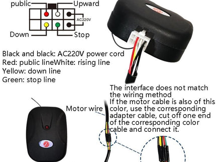 Wireless Garage Door Controller For Roll Gates - Remote Control Plug & Chain Motor-1915197573229056004