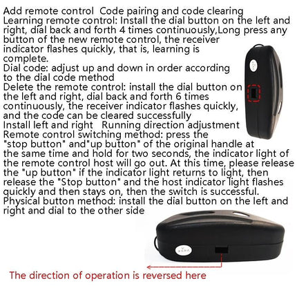 Wireless Garage Door Controller For Roll Gates - Remote Control Plug & Chain Motor-1915197573229056006