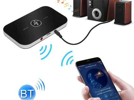 Portable 2-In-1 B6 Bluetooth Audio Transmitter Receiver For Hi-Fi Sound-1915197904637792263