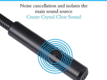 Usb Computer Microphone - Plug And Play - Black-1915196753523642371