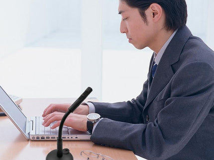Usb Computer Microphone - Plug And Play - Black-1915196753523642375