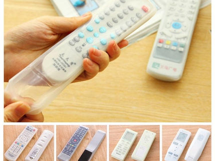 5-Pack Silicone Remote Control Protective Cover - 21X4.9X1.9Cm-1915197243900694533