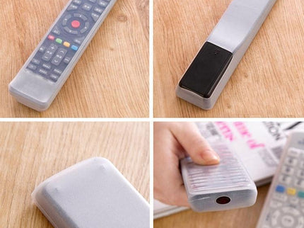 5-Pack Short Air Conditioning Remote Control Silicone Cover - 12.4 X 4.5 X 2.2Cm-1915197103185989635