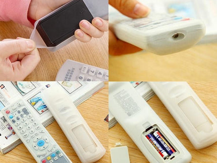 5-Pack Short Air Conditioning Remote Control Silicone Cover - 12.4 X 4.5 X 2.2Cm-1915197103185989636