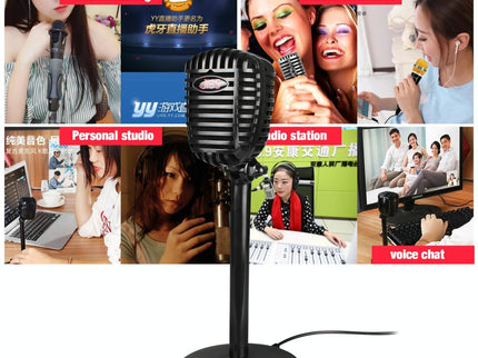 2.2M Usb Voice Chat Microphone - 360 Degree Rotatable For Video Conferencing-1915197678296371204
