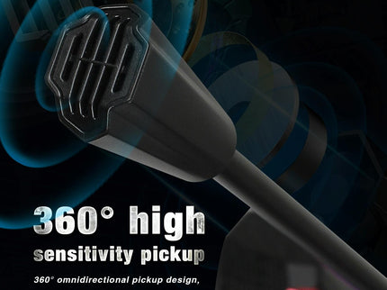 Flexible Usb Microphone With Rgb Lighting For Voice Chat And Video Conferencing-1915197799817940997