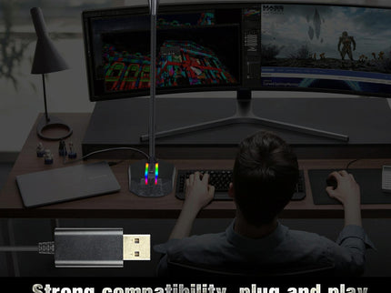 Flexible Usb Microphone With Rgb Lighting For Voice Chat And Video Conferencing-1915197799817941000