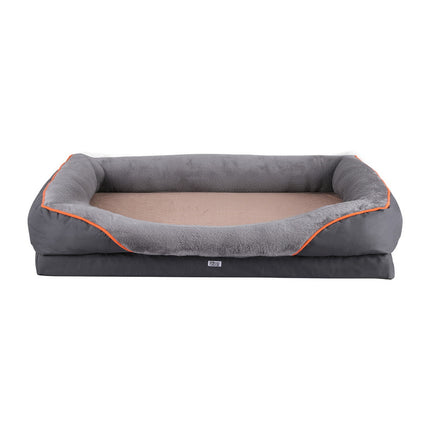 i.Pet Pet Bed Orthopedic Washable Dog Bed Plush Fleece Sofa Cushion Mat
