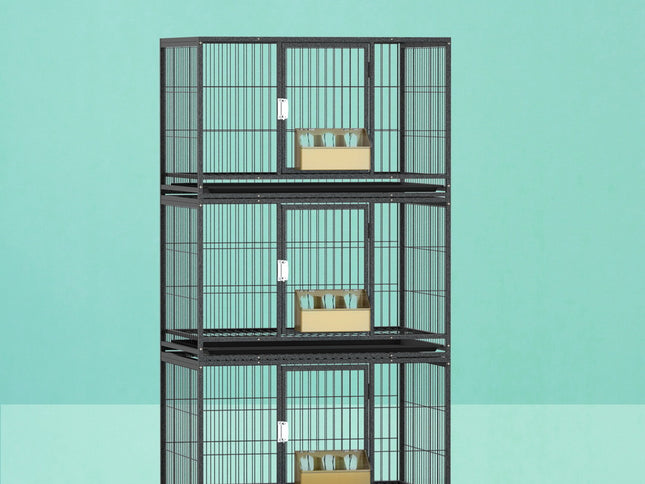 i.Pet Bird Cage Large Bird Cages Aviary Budgie Perch Cage Parrot Pet Stand Wheels