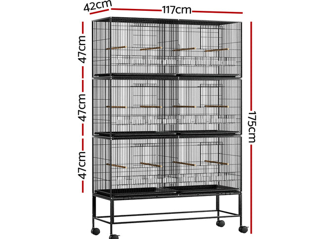 i.Pet Bird Cage 175cm Large Aviary