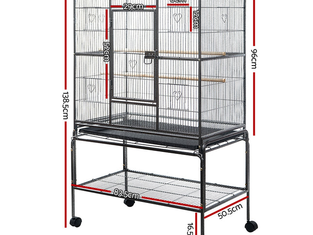 i.Pet Bird Cage 138cm Large Aviary