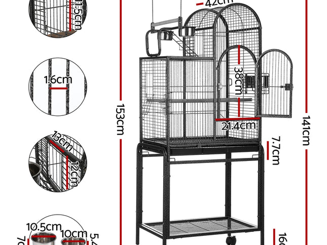 i.Pet Bird Cage 153cm Large Aviary