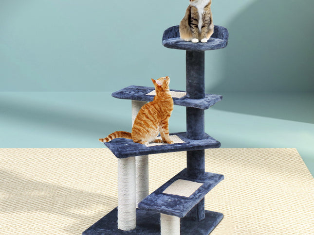 i.Pet Cat Tree 100cm Scratching Post Scratcher Tower Wood Condo House Trees Bed