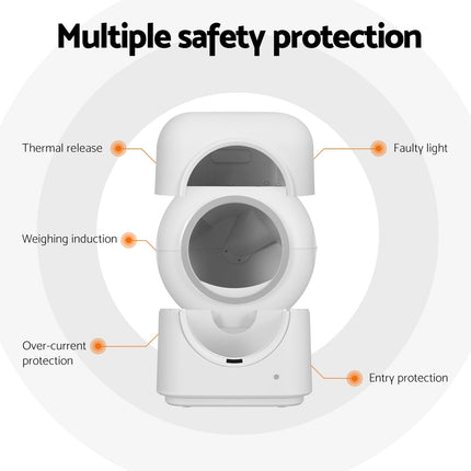 i.Pet Automatic Cat Litter Box Smart Self-Cleaning Large Cat Litter Box Kitty Toilet App Control