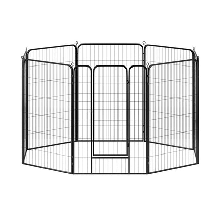 i.Pet Pet Dog Playpen 48" Enclosure 8 Panel Cage Kennel Puppy Fence Play Pen