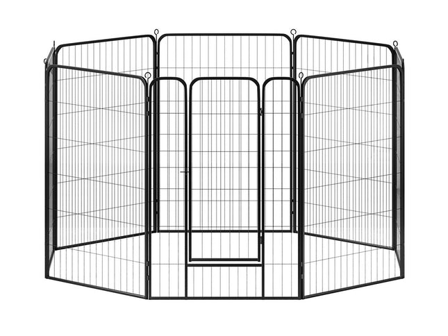 i.Pet Pet Dog Playpen 48" Enclosure 8 Panel Cage Kennel Puppy Fence Play Pen