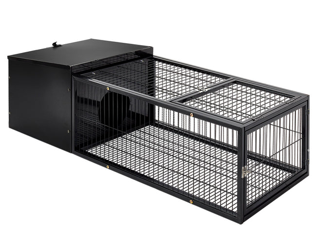 i.Pet Rabbit Cage 122x52cm Hutch Enclosure Carrier Metal