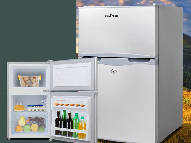 Glacio 65L Portable Fridge Freezer Bar Upright 12V/24V/240V Camping Caravan