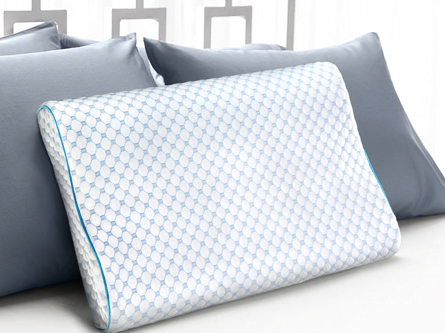 Giselle Bedding Memory Foam Contour Pillow Cool Gel