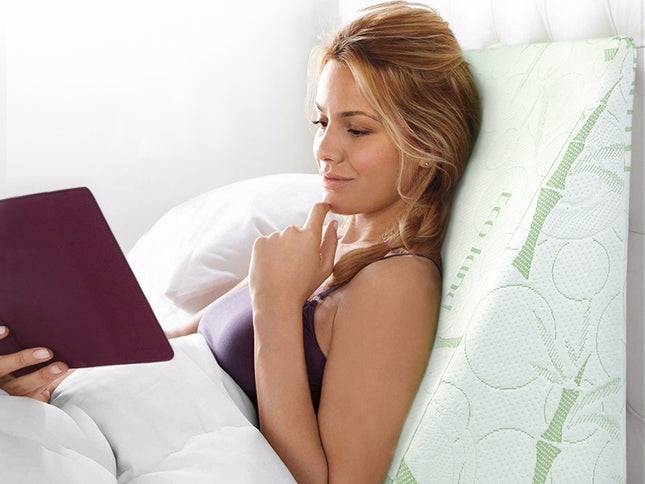 Giselle Bedding Wedge Pillow Bamboo Cover