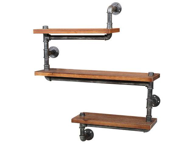 Artiss Floating DIY Pipe Shelf 3 Tiers - IONA