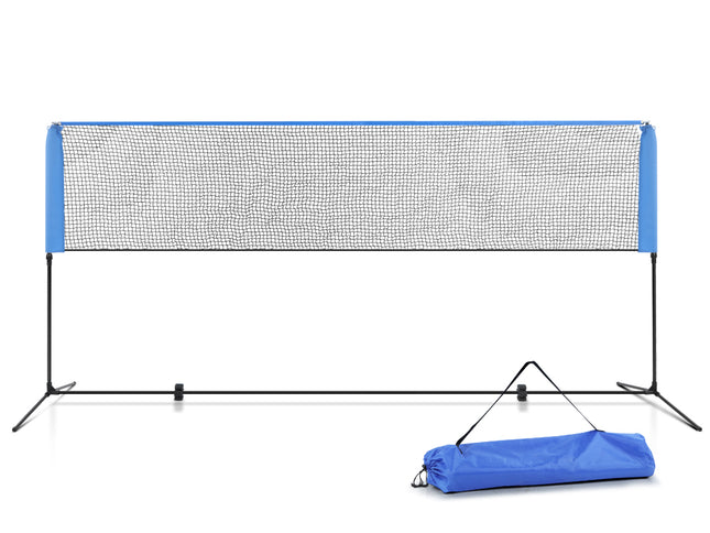 Everfit 4m Badminton Tennis Net Portable Volleyball Kit Adjustable Height