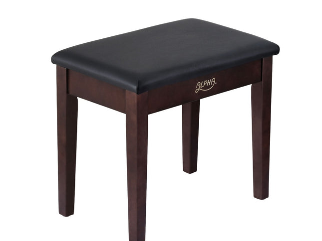 Alpha Piano Bench Stool with Storage Wooden PU Leather