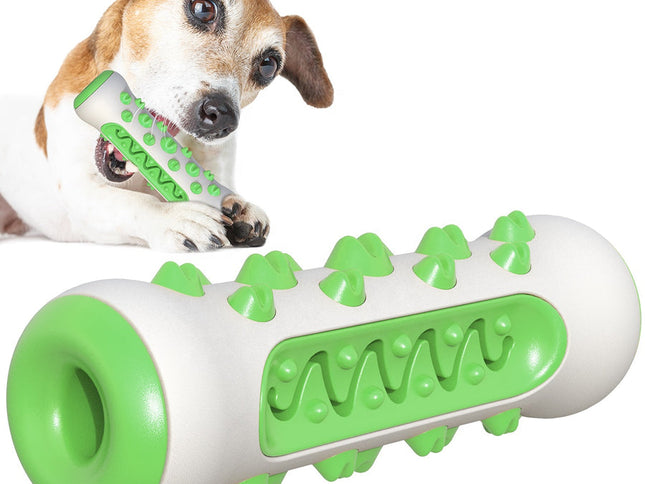 Green Dog Toothbrush Bone Toy-1831155599312818176