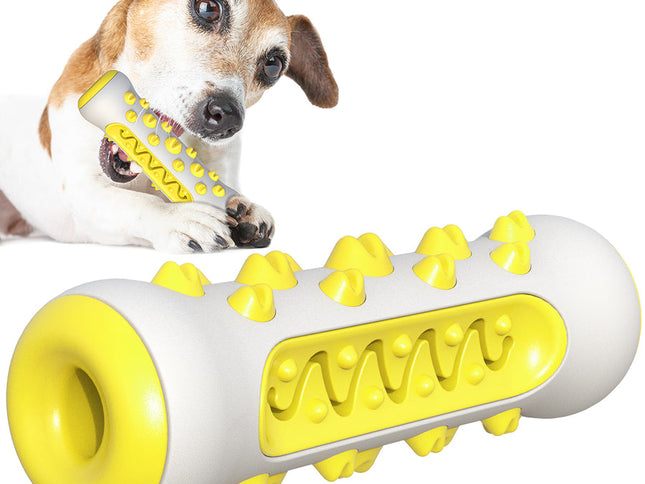 Yellow Dog Toothbrush Toy-1831155599447035904