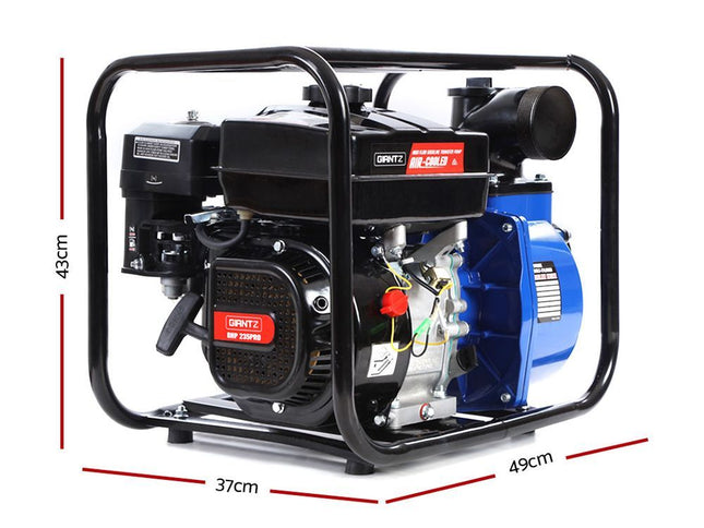Giantz Petrol Water Pump 3" High Flow Transfer Fire Fighting Irrigation