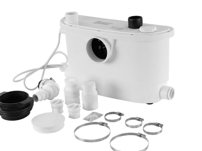 Giantz Macerator Sewerage Pump Waste Water Marine Toilet Disposal Unit Clean