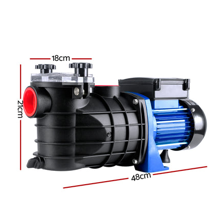 Giantz Pool Pump Swimming Pump Water 1200W Max. 1.6HP Electric Circulation Spa Filter
