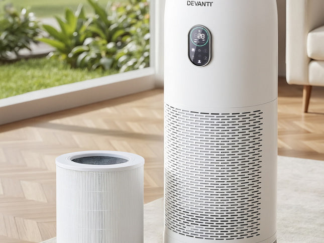 Devanti Air Purifier 4 Stage HEPA w/Replacement Filter