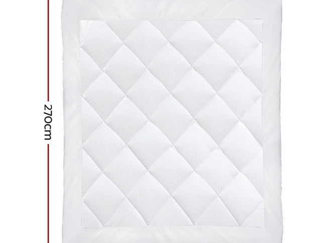 Giselle Bedding 700GSM Microfibre Bamboo Quilt Super King