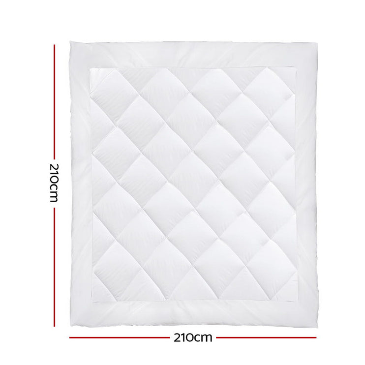 Giselle Bedding 800GSM Microfibre Bamboo Quilt Queen