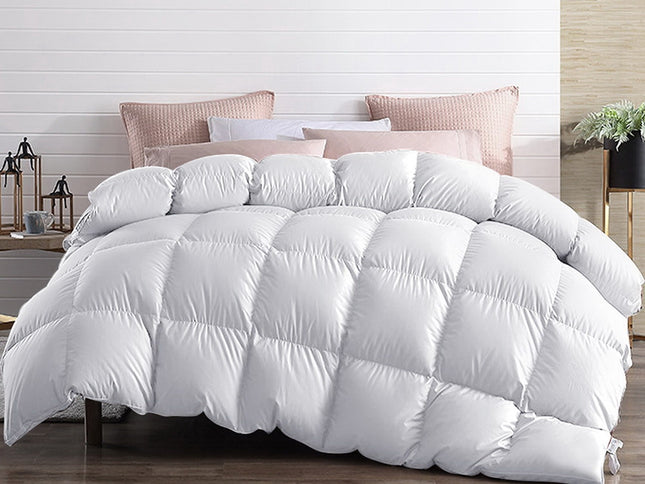 Giselle Bedding 700GSM Goose Down Feather Quilt Queen
