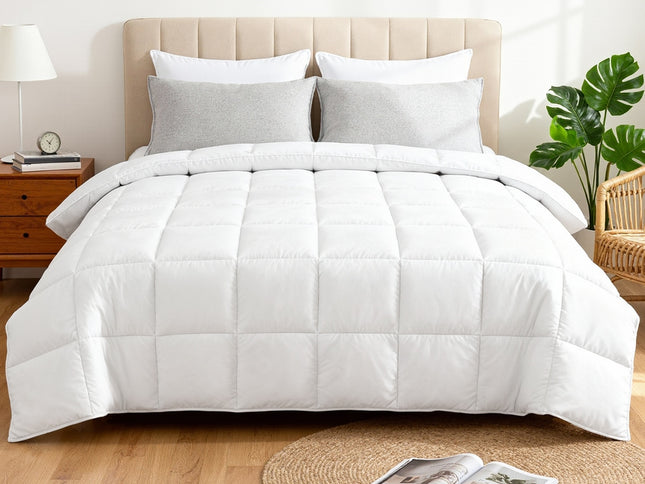 Giselle Bedding Super King Size 400GSM Microfiber Quilt All Season Duvet Quilts Comforter Winter Summer