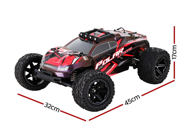 Keezi Kids Remote Control Car Off-Road Truck with Lights Electric Vehicle Toys