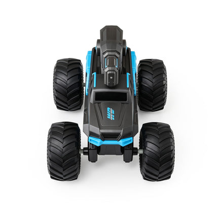 Keezi Kids Amphibious 2.4GHz Remote Control Car Boat with Water Spray Blue