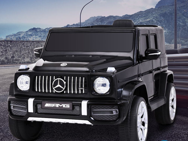 Kids Electric Ride On Car Mercedes-Benz Licensed AMG G63 Toy Cars 12V Black