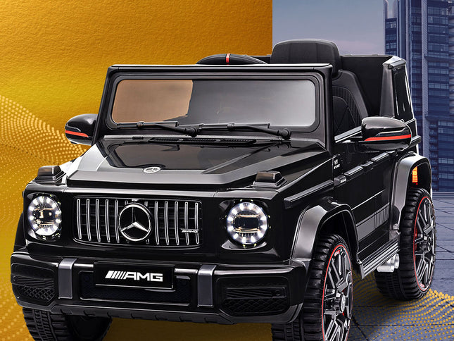 Kids Electric Ride On Car Mercedes-Benz Licensed AMG G63 Toy Cars Remote Black