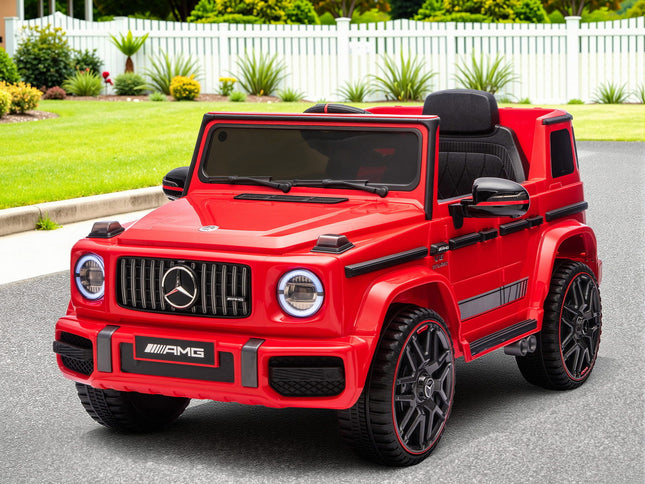 Kids Electric Ride On Car G63 Toy Cars Remote Control Red