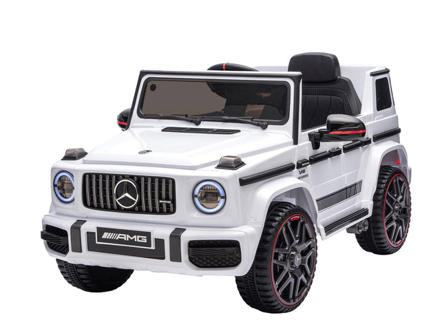 Kids Electric Ride On Car G63 Toy Cars Remote Control White