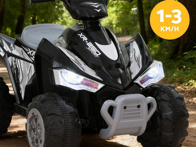 Rigo Kids Ride On Car ATV Quad Motorbike Electric Outdoor Toys 12V Black