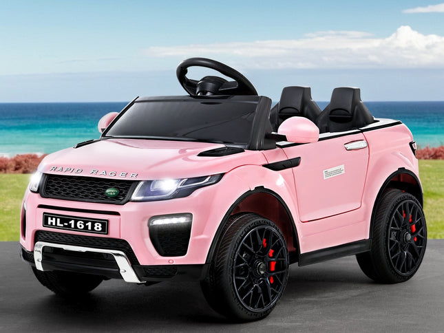 Rigo Kids Electric Ride On Car Range Rover-inspired Toy Cars Remote 12V Pink