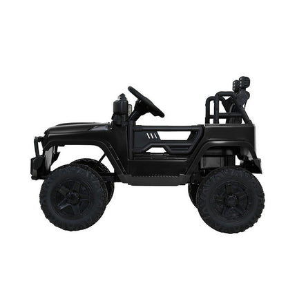 Rigo Ride On Car Kids Electric Ride On Cars Kids Jeep 12V Black