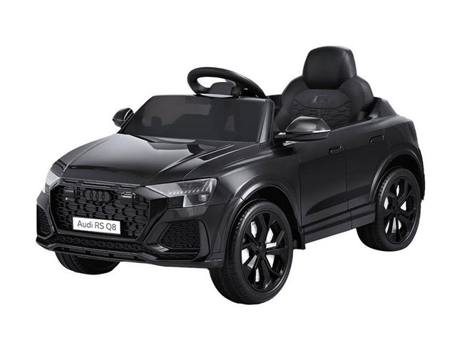Kids Ride On Car Licensed RSQ8 Electric Toy Black Remote 12V Cars Black