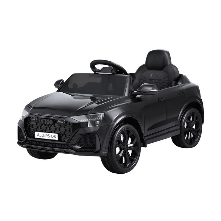 Kids Ride On Car Licensed RSQ8 Electric Toy Black Remote 12V Cars Black